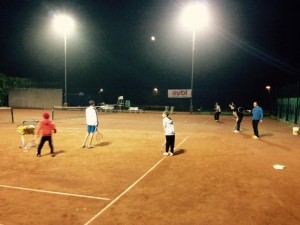 Mitternachtstennis Training_Alex